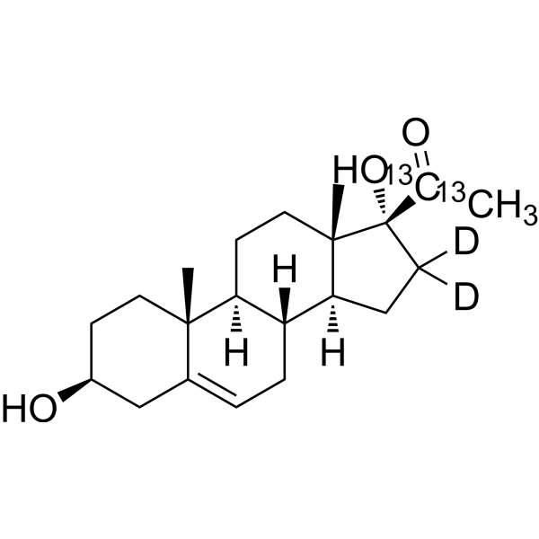 17α-Hydroxypregnenolone-13C2,d2 2483824-29-7